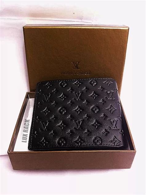 louis vuitton mens black wallet replica|louis vuitton bifold men's wallet.